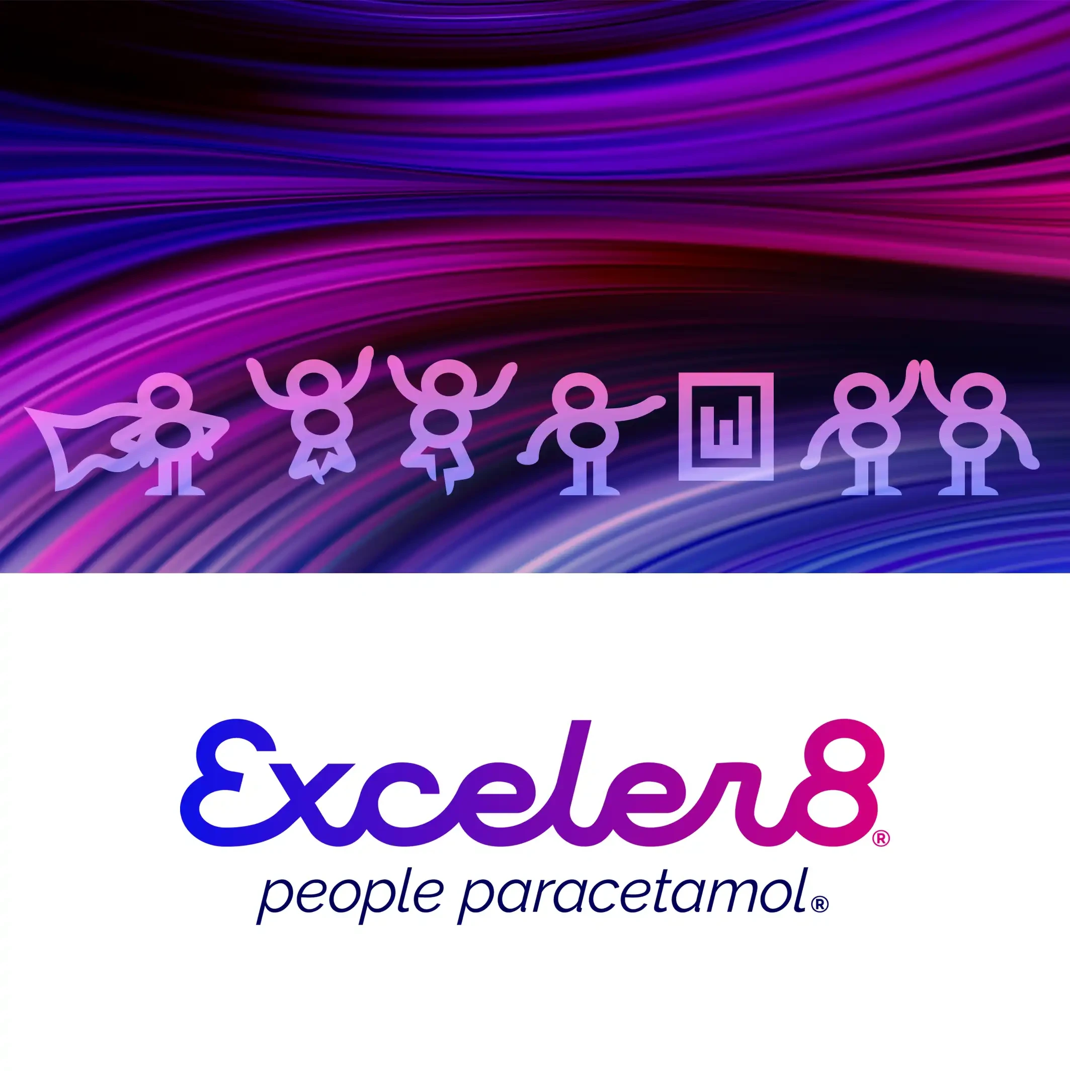 Exceler8 brand design